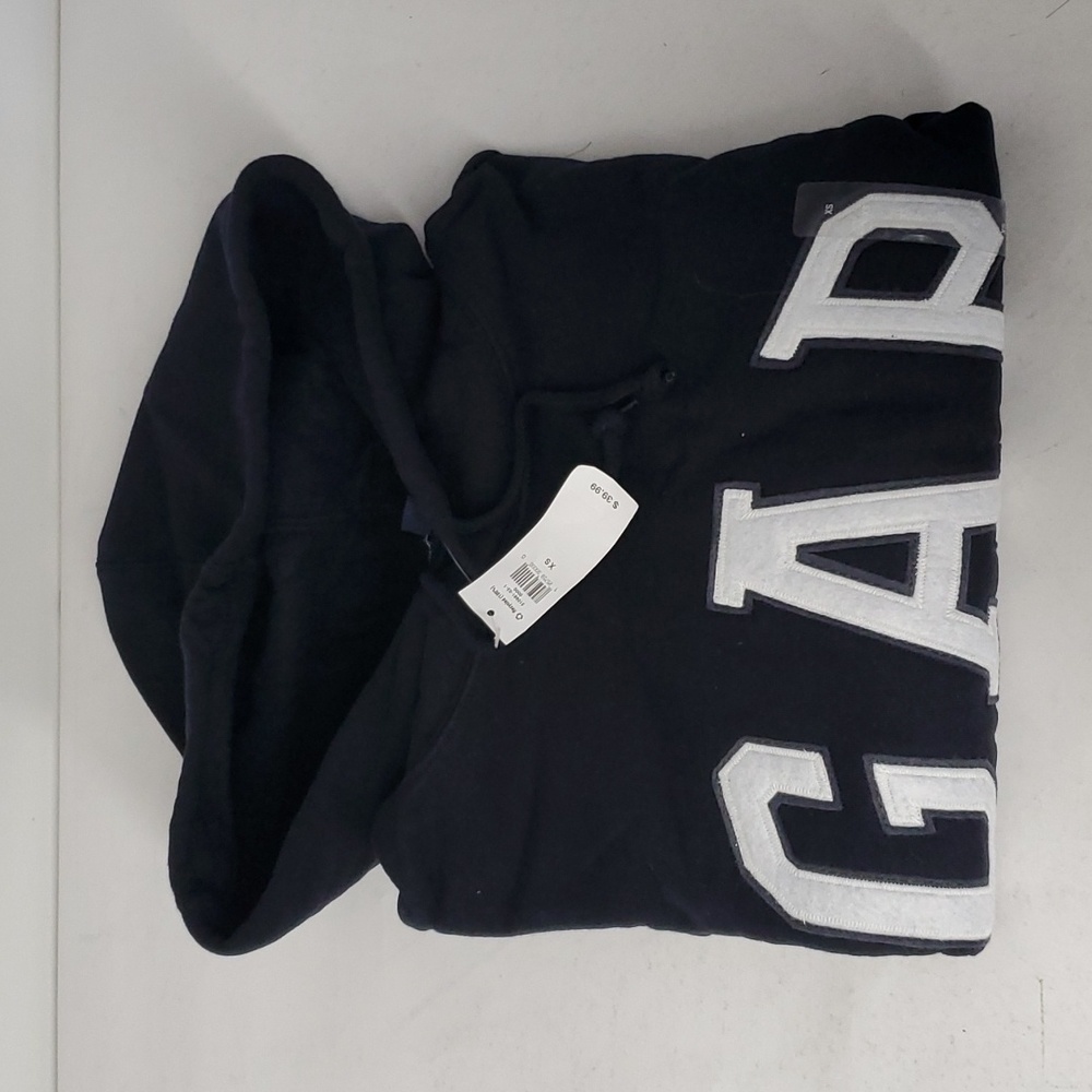 NWT Gap Hoodie men's XS size " NAVY " with White/grey Logo  For Everyone